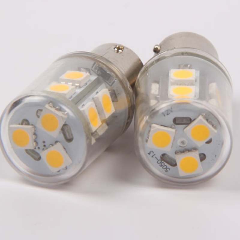 BAY15D BA15D hajó tengeri LED izzó 5050 13SMD-vel