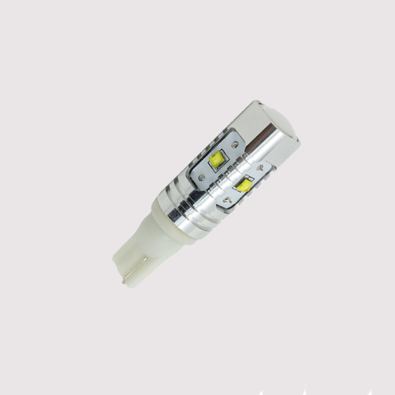 Nagy teljesítményű 25W 5PCS Cree XBD T10 ék W5W 168 194 led fény